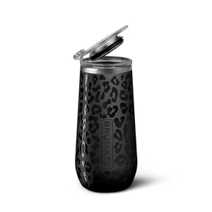 Bouteilles d'eau Brumate Champagne Flute Noir Leopard | QUX-3428428