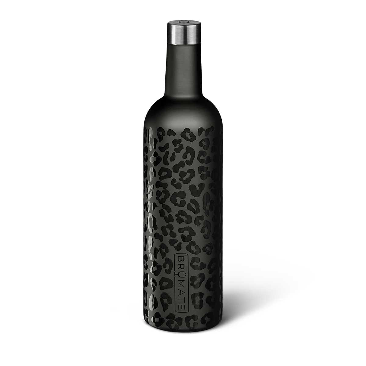 Bouteilles d'eau Brumate Winesulator Noir Leopard | QMP-9374891