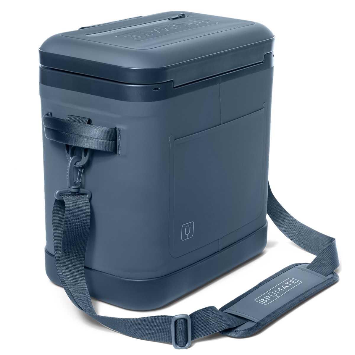 Coolers Brumate MagPack 18-Can Shoulder Sling Soft Grise Foncé Bleu | QBM-6438292