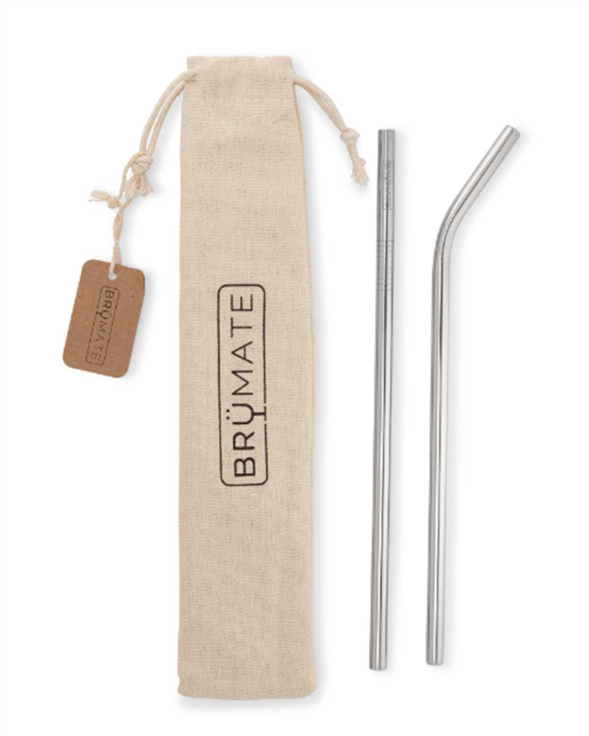 Accessoires Brumate Stainless Steel Reusable Straws Argent | XOO-3035979