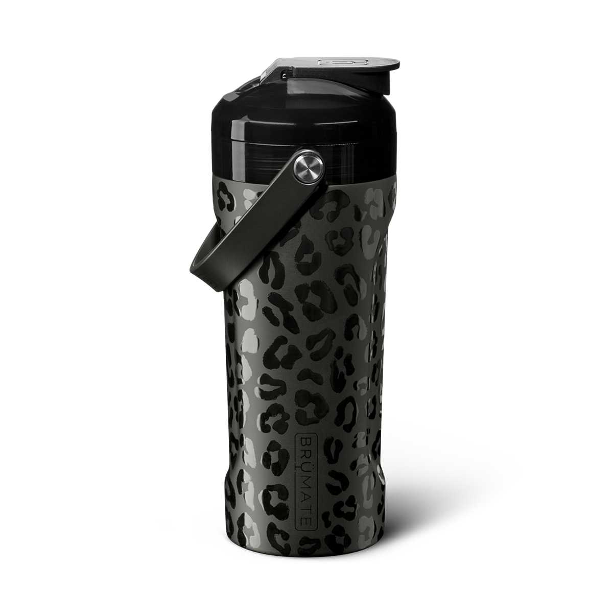 Bouteilles d'eau Brumate MultiShaker Noir Leopard | XKE-0012681